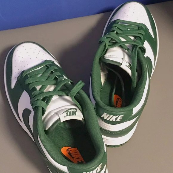 Nike Dunk Low shoes GS white green - Picture 4 of 6